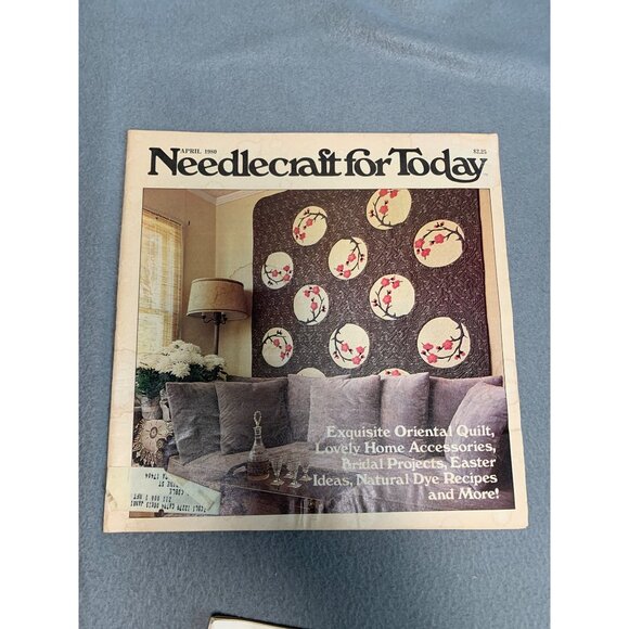 Vintage Needlecraft For Today Magazines - 1980 Collection For Needlework Lovers - Picture 4 of 6
